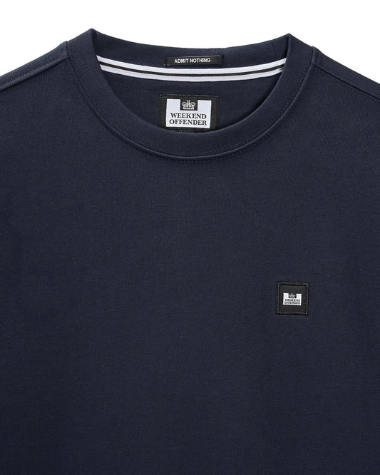 Weekend Offender Ferrer Sweatshirt Navy - RD1 Clothing