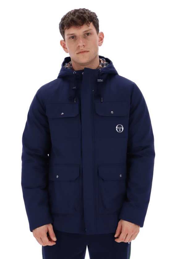 Sergio Tacchini Weaver Jacket Navy - RD1 Clothing