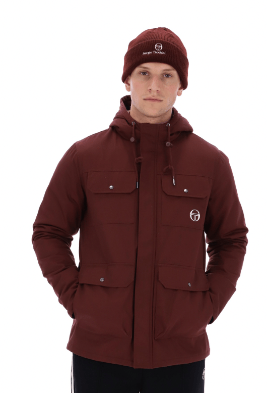 Sergio Tacchini Weaver Jacket Bitter Chocolate - RD1 Clothing