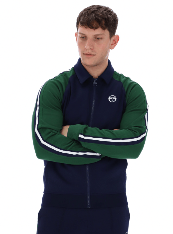 Sergio Tacchini Renshaw Track Maritime Blue/Eden - RD1 Clothing