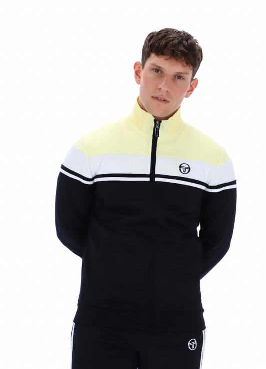 Sergio Tacchini Damarindo Track Top Wax Yellow/White/Black - RD1 Clothing
