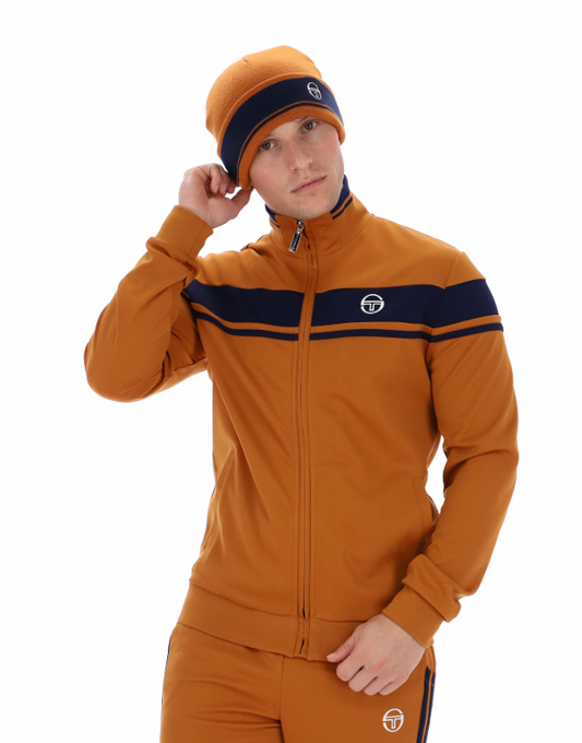 Sergio Tacchini Damarindo Track Top Pumpkin Spice/Navy - RD1 Clothing