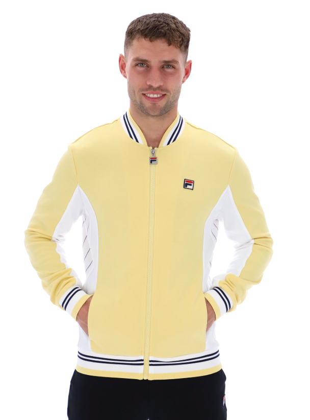 Fila Vintage Settanta Track Top Raffia/White/Navy