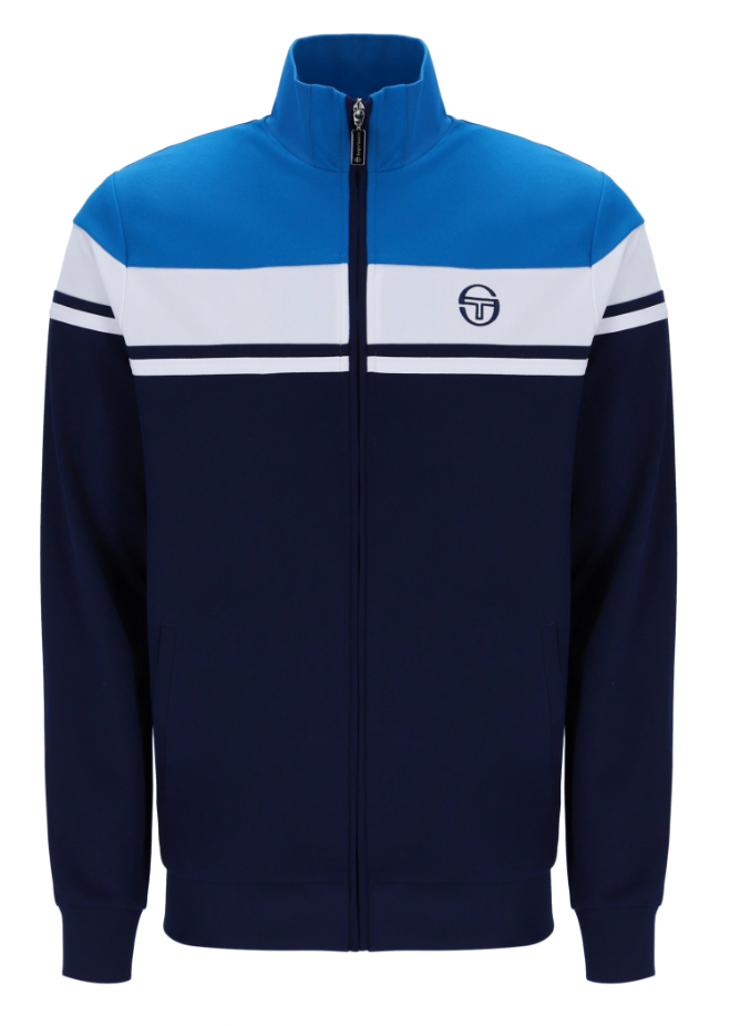 Sergio Tacchini Damarindo Track Top Directoire Blue/White/Navy - RD1 Clothing