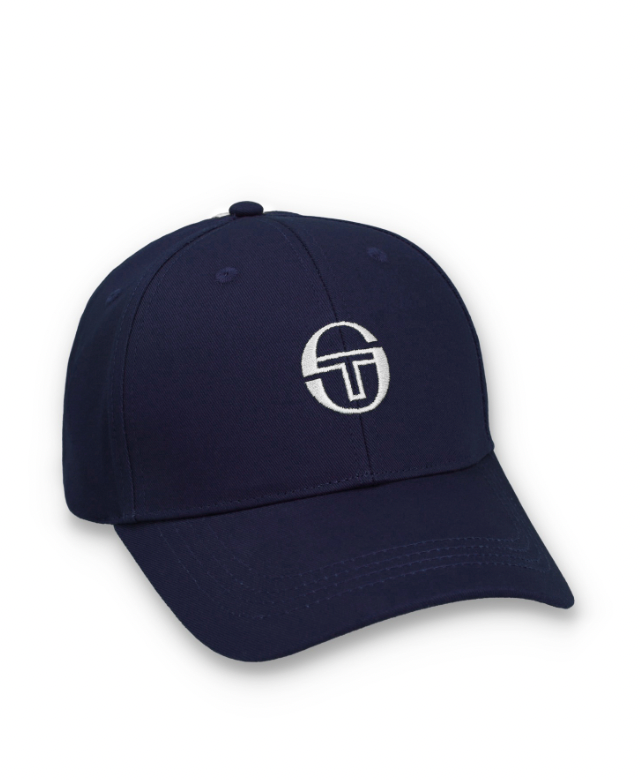 Sergio Tacchini Linus Classic 6 Panel Strapback Cap Navy