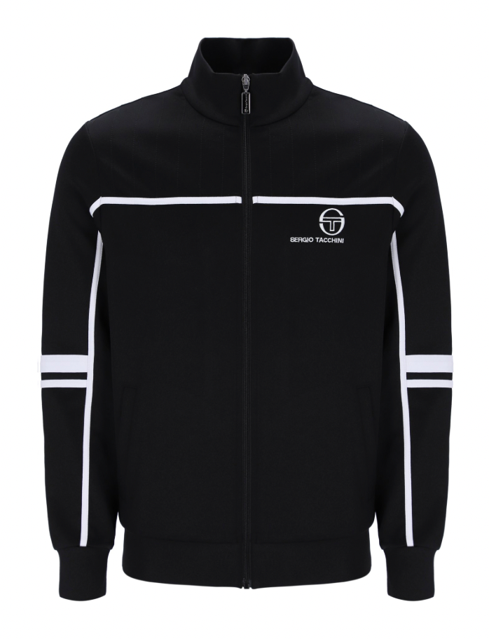 Sergio Tacchini Frankie Track Top Black/White