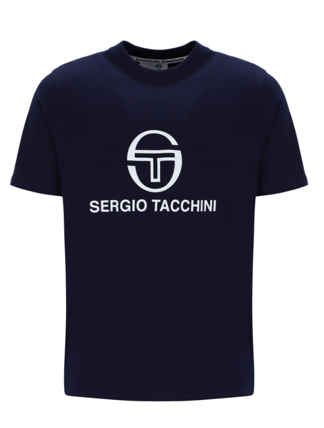 Sergio Tacchini Bari T-shirt Maritime Blue/White