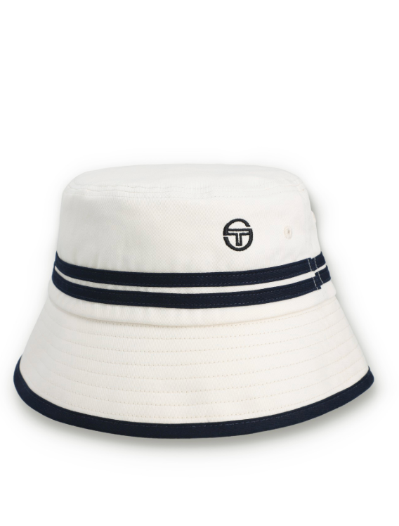 Sergio Tacchini Newton Bucket Hat Gardenia/Sandshell/Maritime Blue