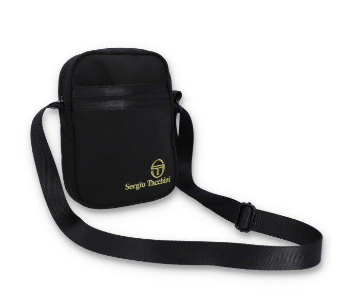 Sergio Tacchini Sarchi Small Cross Body Bag Black