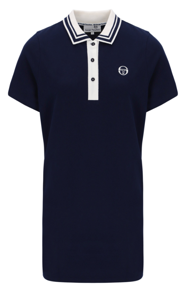 Sergio Tacchini Womens Greta Oversized Dress Navy