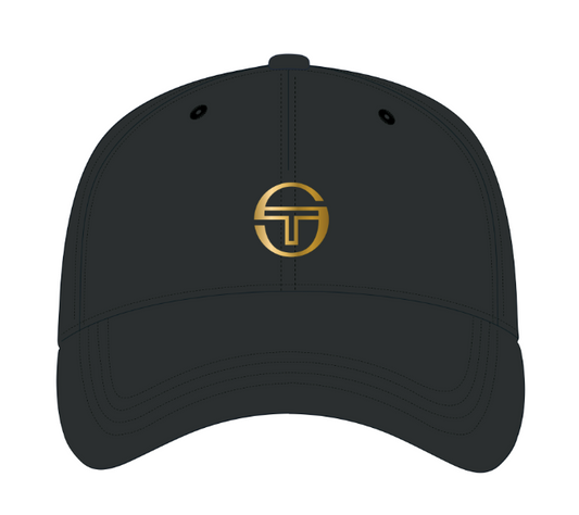 Sergio Tacchini Marz 6 Panel Hat Black/Gold