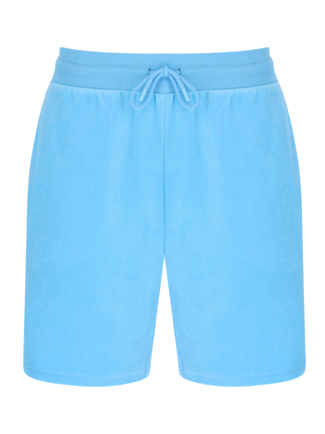 Sergio Tacchini Tasso Velour Short Baltic/White