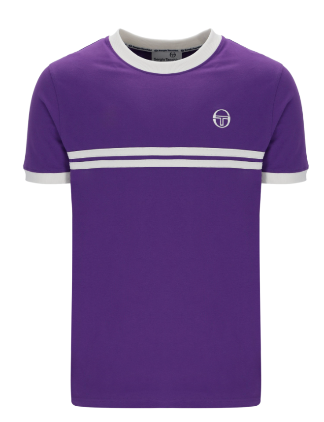 Sergio Tacchini Supermac T-Shirt Pansy/Gardenia