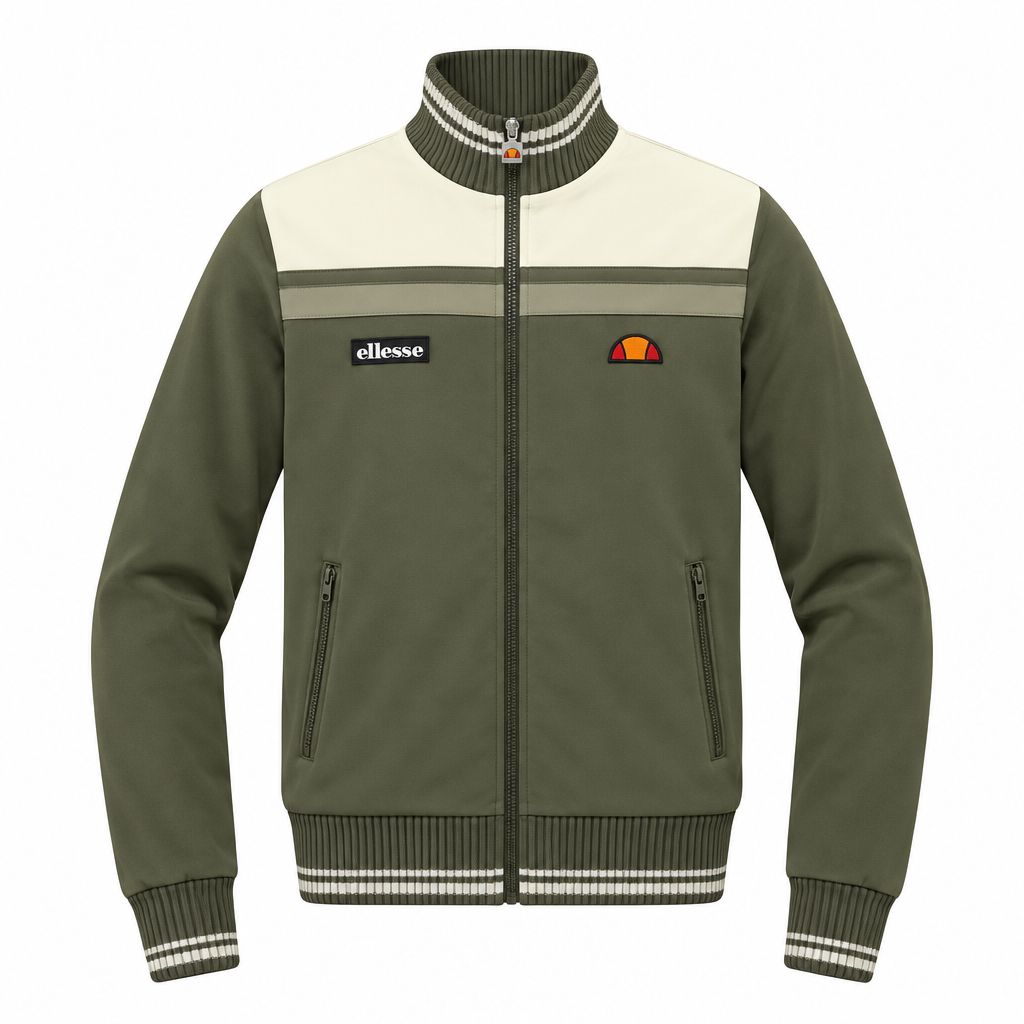Ellesse Vignola Track Top Olive