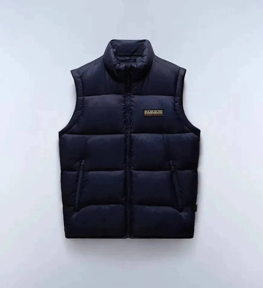 Napapijri Mens A-Suomi Gilet In Navy - RD1 Clothing