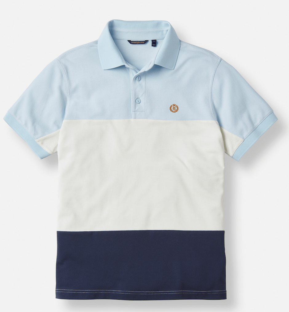 Henri Lloyd Nautigue Polo In Sky Blue - RD1 Clothing