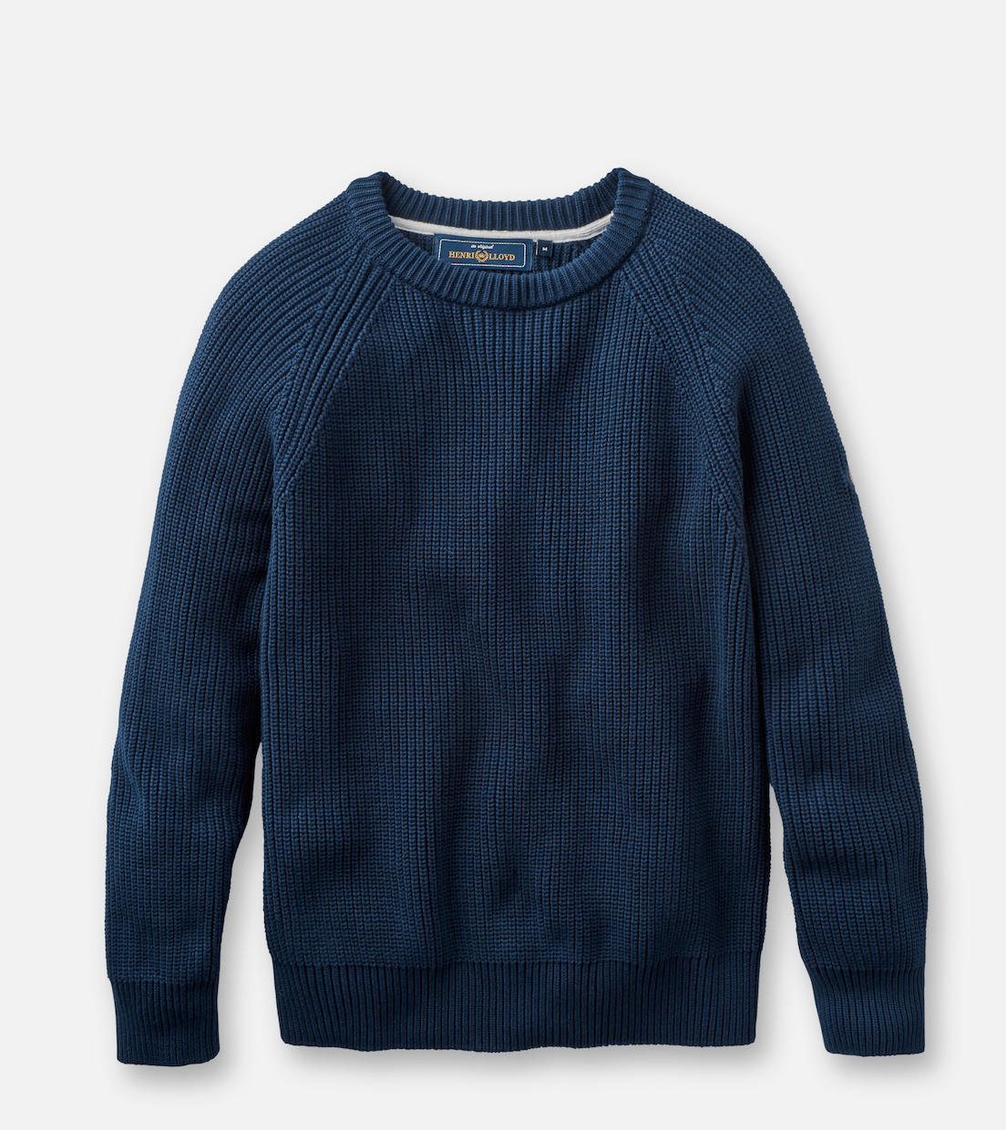 Henri Lloyd Golant Ribbed Crew In Navy Blue - RD1 Clothing