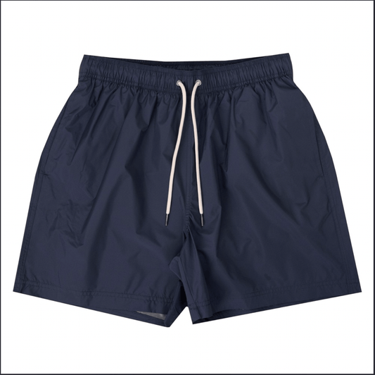 Aquascutum Club Check Pocket Swim Shorts Navy - RD1 Clothing