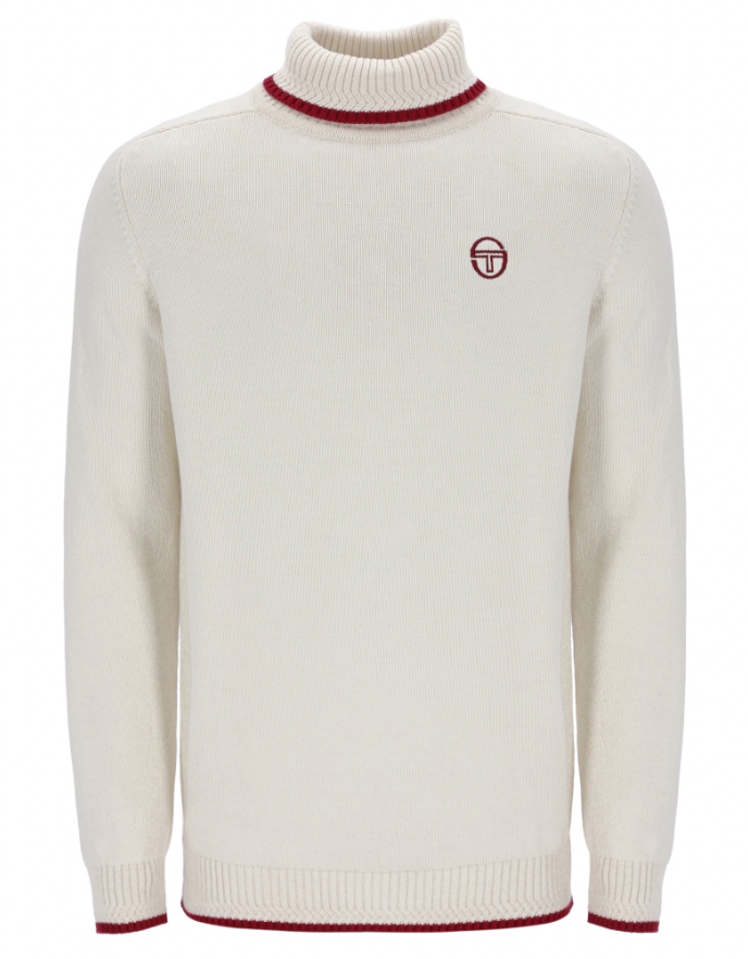 Sergio Tacchini Caruso Roll Neck Gardenia