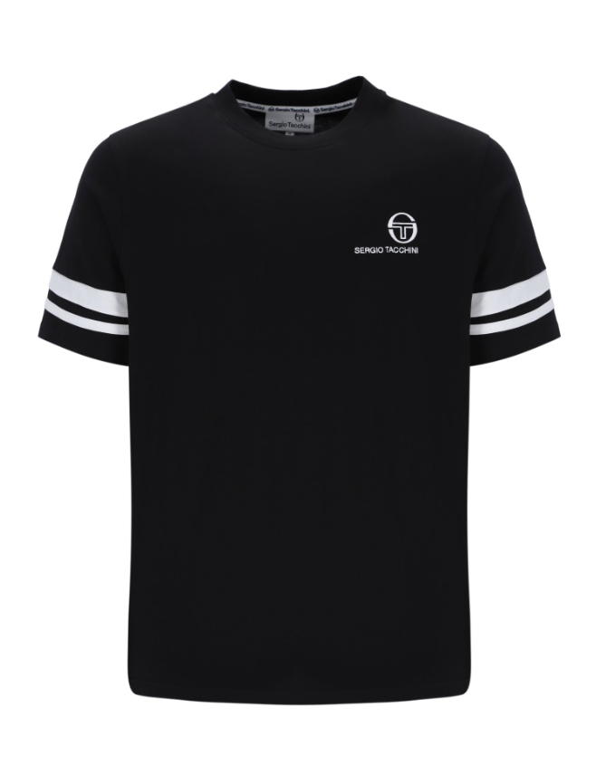 Sergio Tacchini Frankie T-shirt Black/White