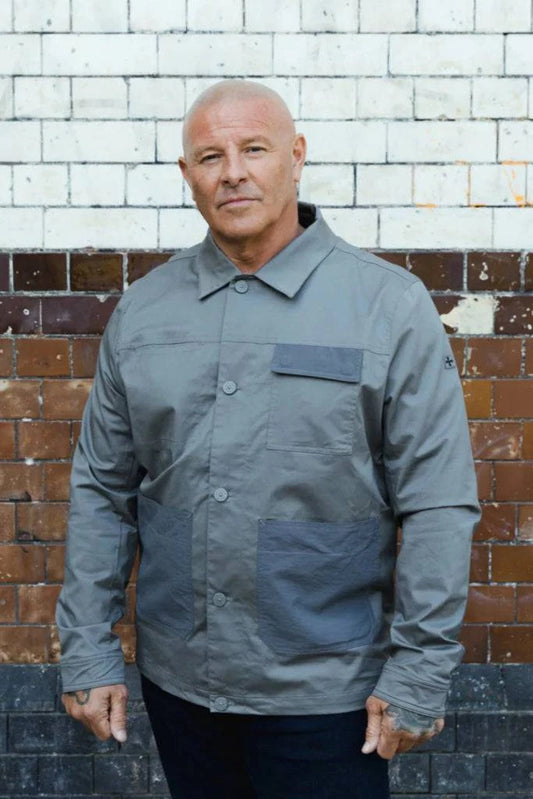 Terrace Cult Vito Overshirt Grey - RD1 Clothing