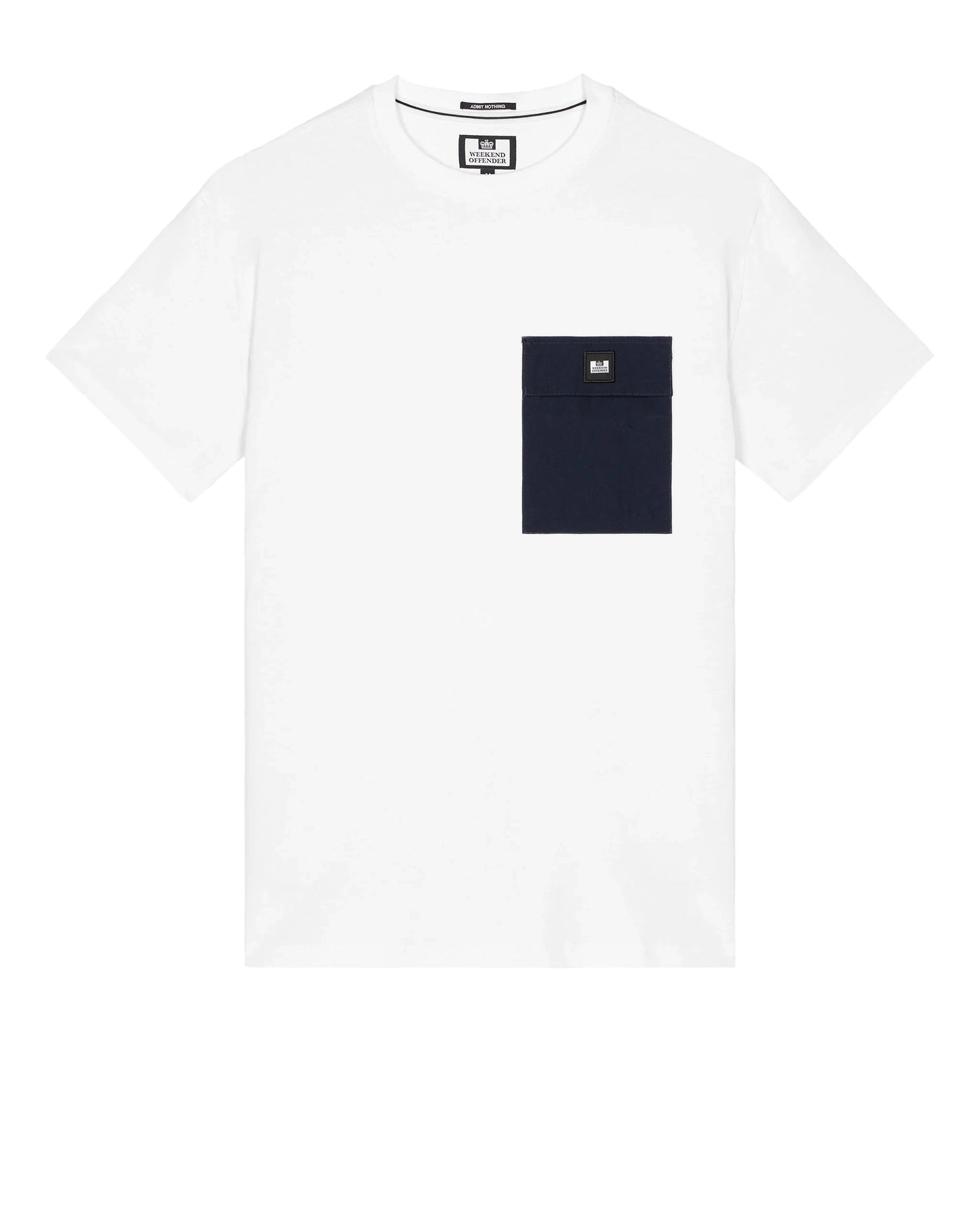 Weekend Offender Stiniva T-Shirt White/Navy - RD1 Clothing