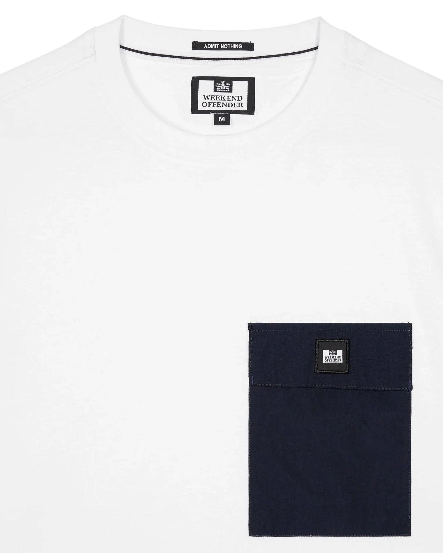 Weekend Offender Stiniva T-Shirt White/Navy - RD1 Clothing