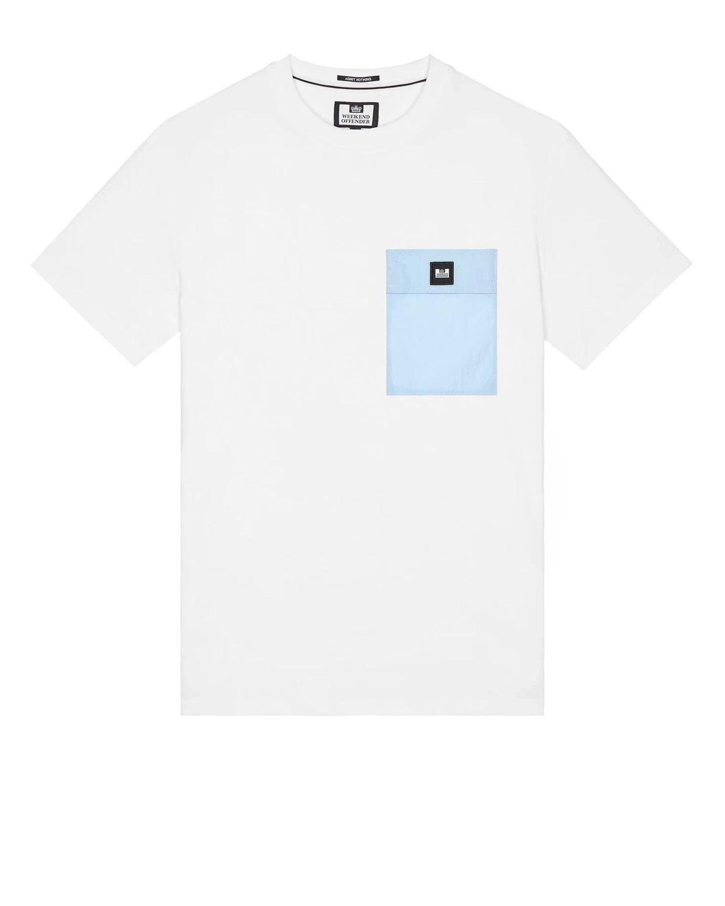 Weekend Offender Stiniva T-Shirt White/Oceanwave - RD1 Clothing