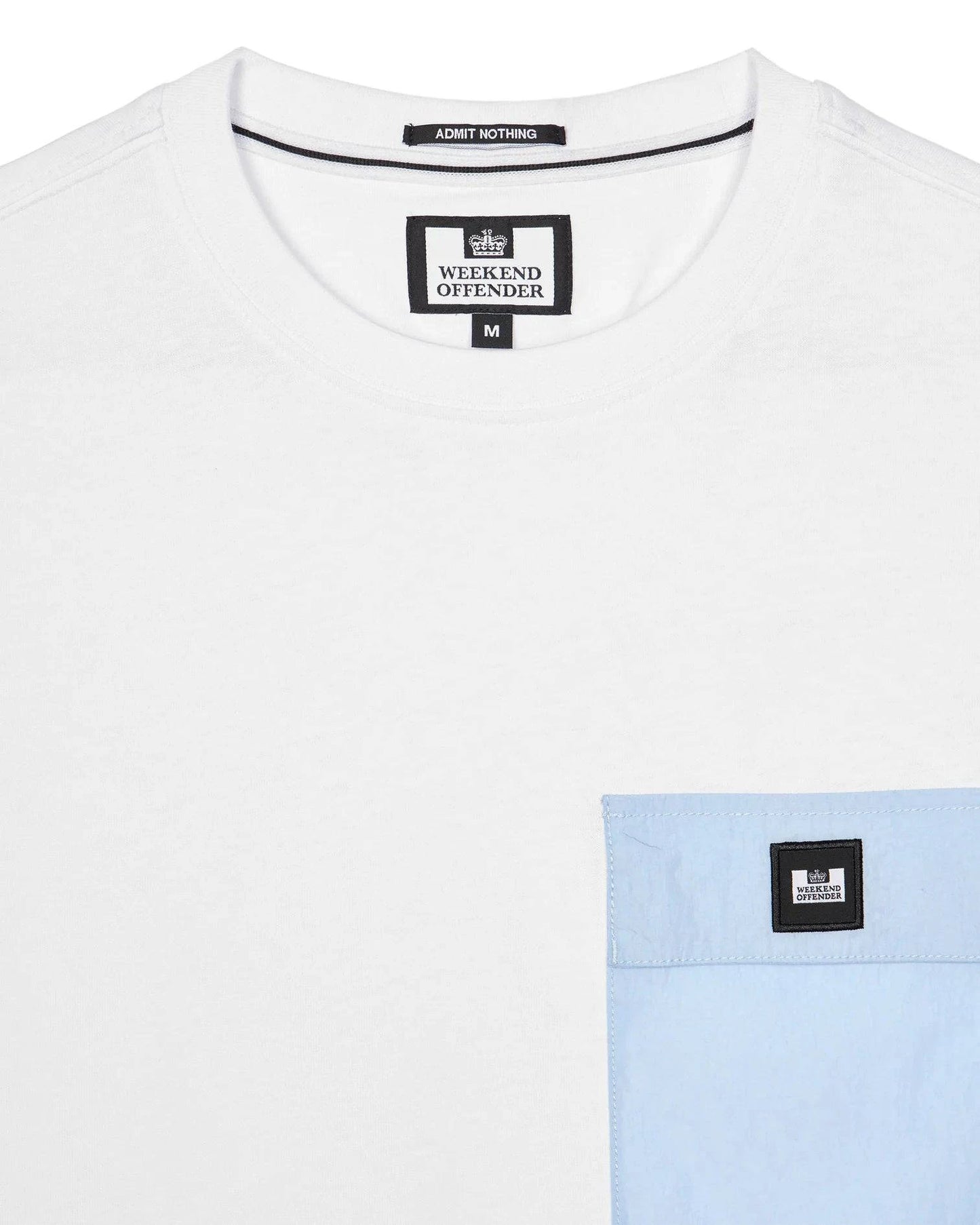 Weekend Offender Stiniva T-Shirt White/Oceanwave - RD1 Clothing