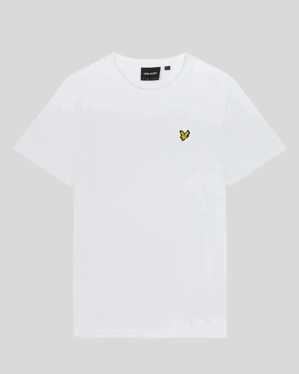 Lyle & Scott Plain T-Shirt White - RD1 Clothing