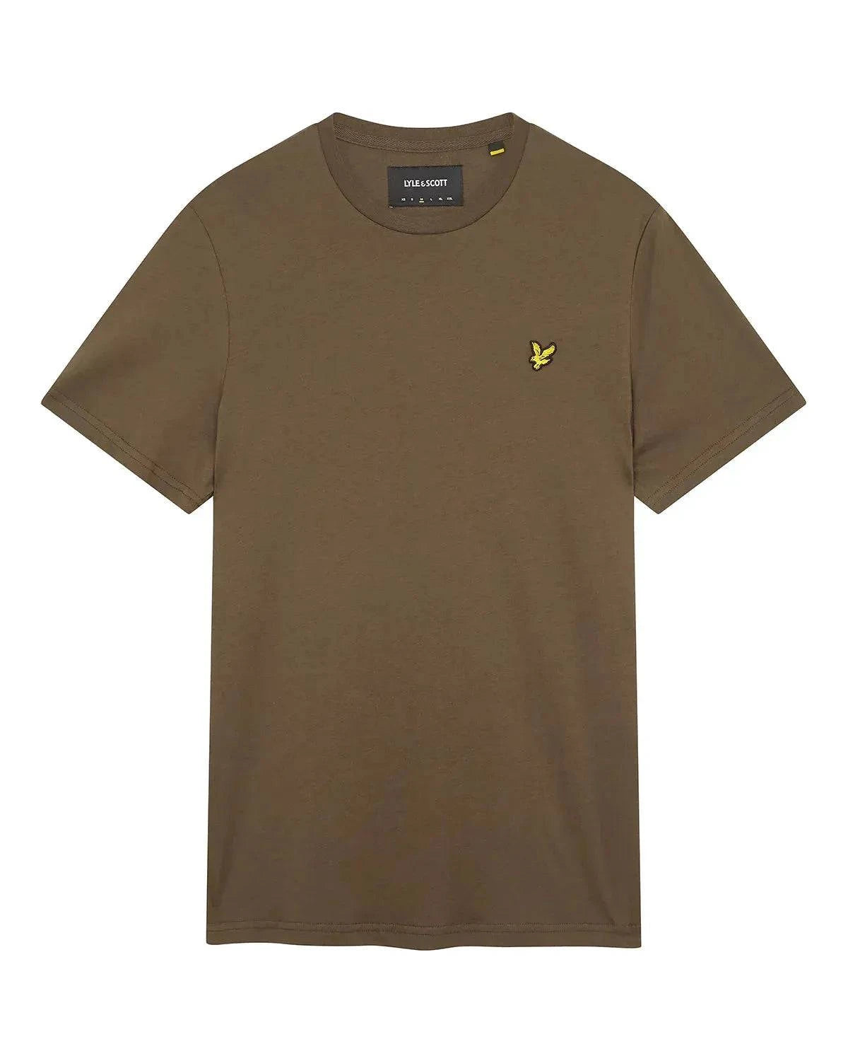 Lyle & Scott Plain T-Shirt Olive