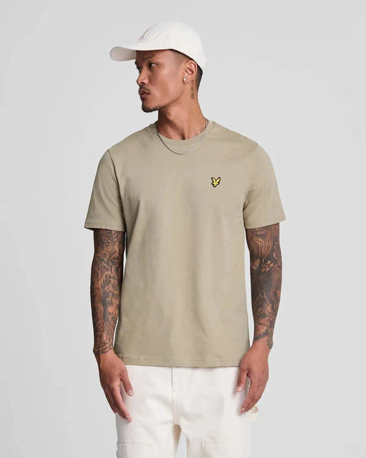 Lyle & Scott Plain T-Shirt In Sage Uniform - RD1 Clothing