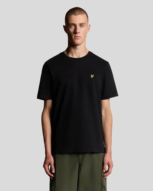 Lyle & Scott Plain T-Shirt Black - RD1 Clothing