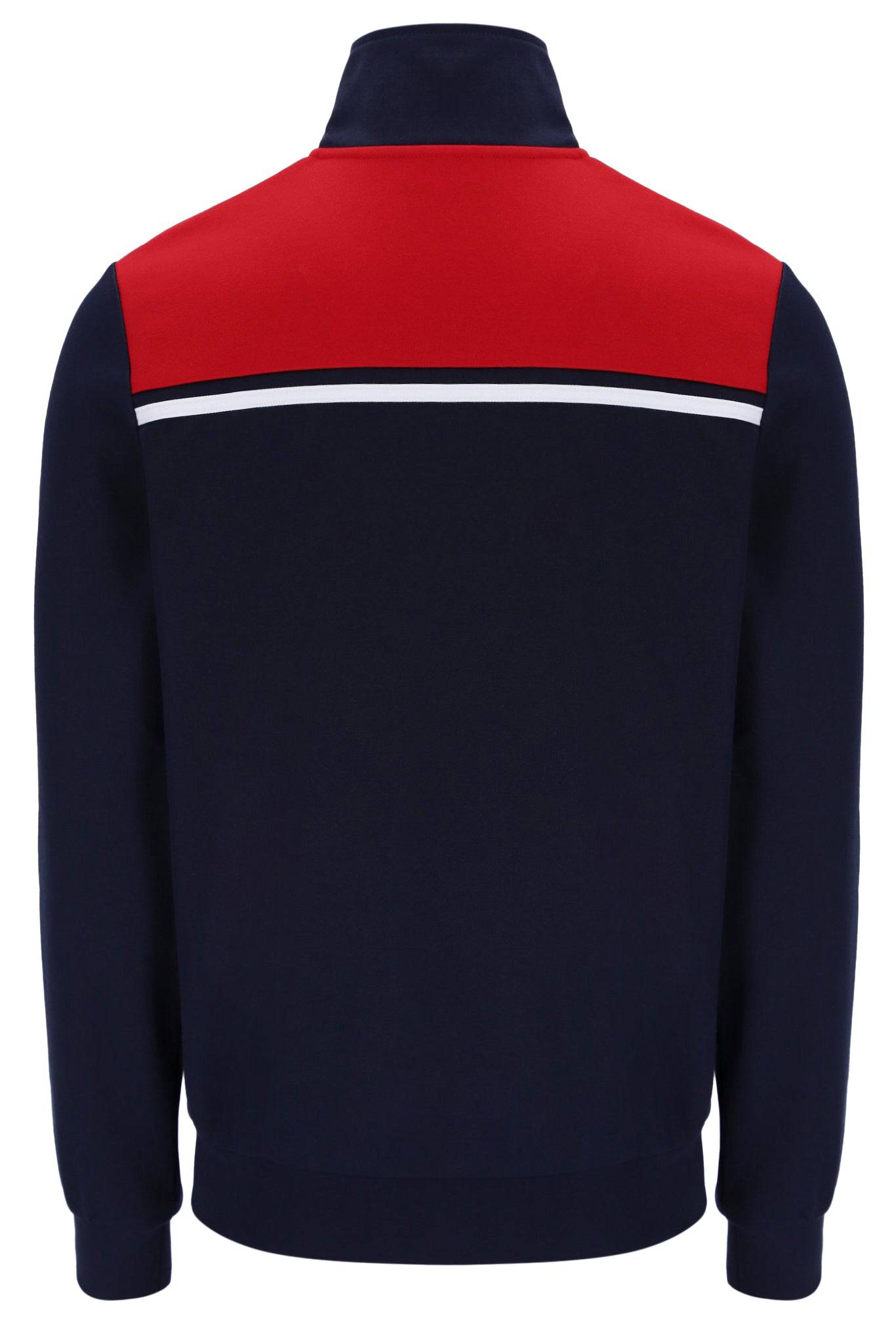 Sergio Tacchini Young Line Track Top In Maritime Blue/Adrenaline Rush - RD1 Clothing