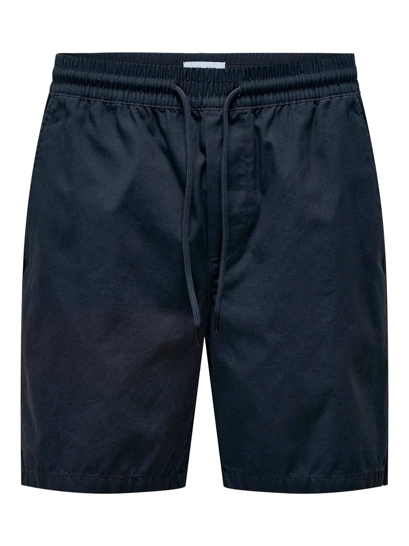 Only and Sons Tel Life Jogger Sweat Short Navy - RD1 Clothing