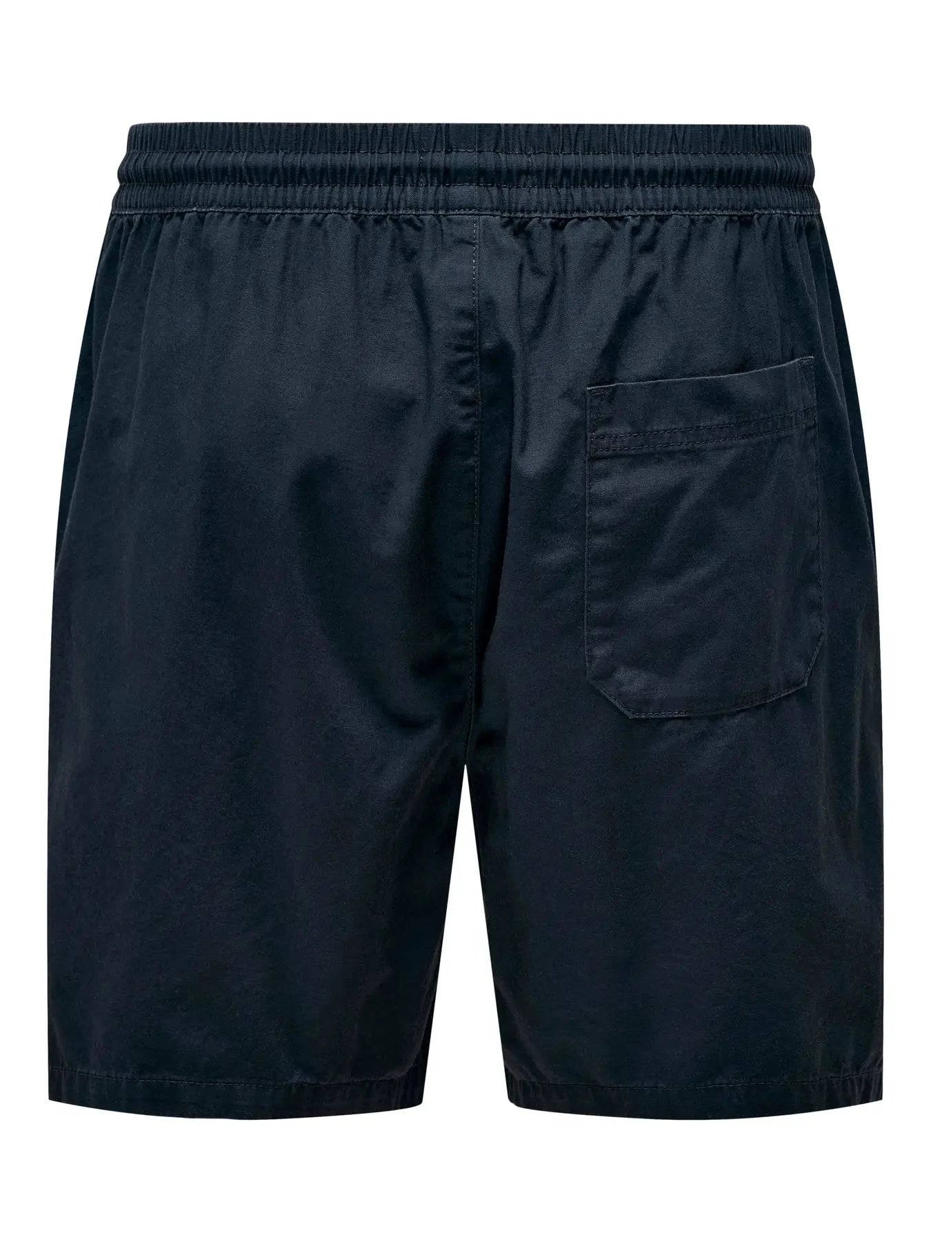 Only and Sons Tel Life Jogger Sweat Short Navy - RD1 Clothing
