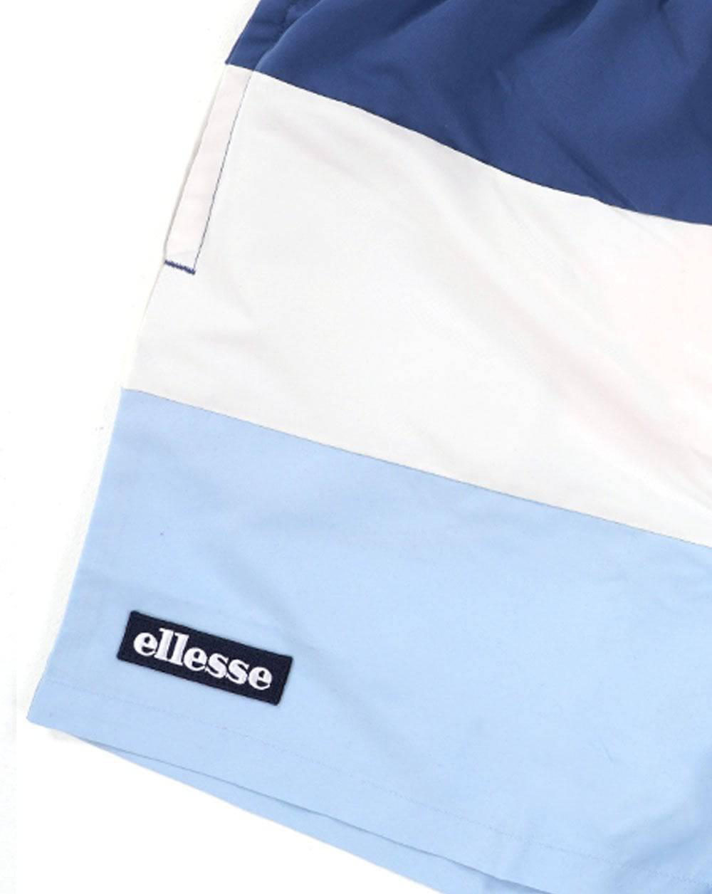 Ellesse Cielo Swim Shorts Navy/Off White/Light Blue - RD1 Clothing