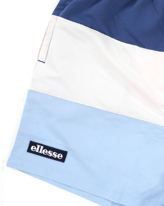 Ellesse Cielo Swim Shorts Navy/Off White/Light Blue - RD1 Clothing