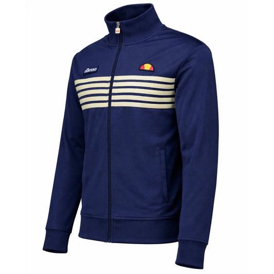 Ellesse Vicenza Track Top Navy/Light Yellow
