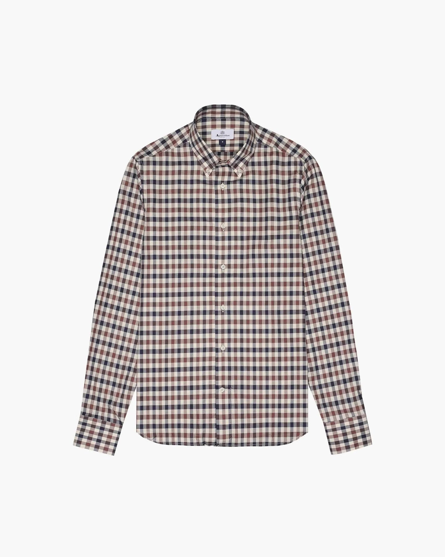 Aquascutum Club Check L/S Shirt - RD1 Clothing