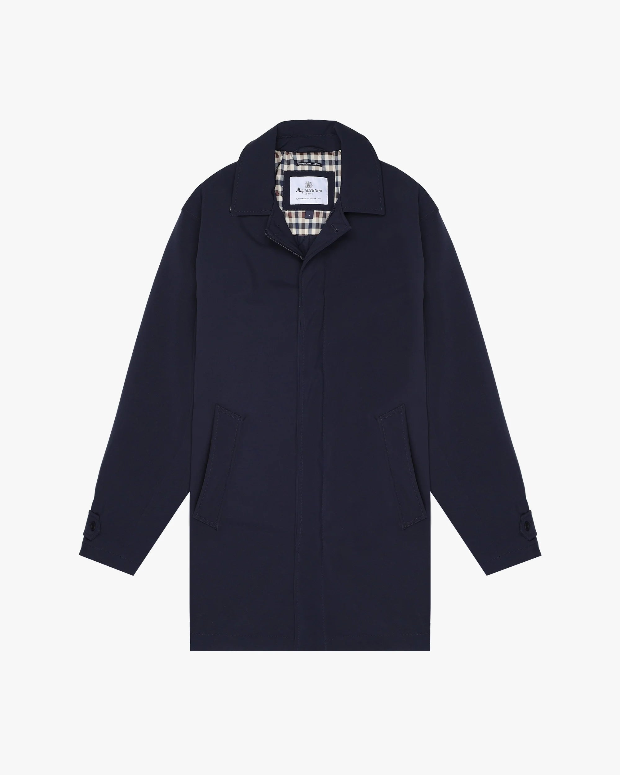 Aquascutum Active Soft Shell Trench Navy – Men's Lightweight