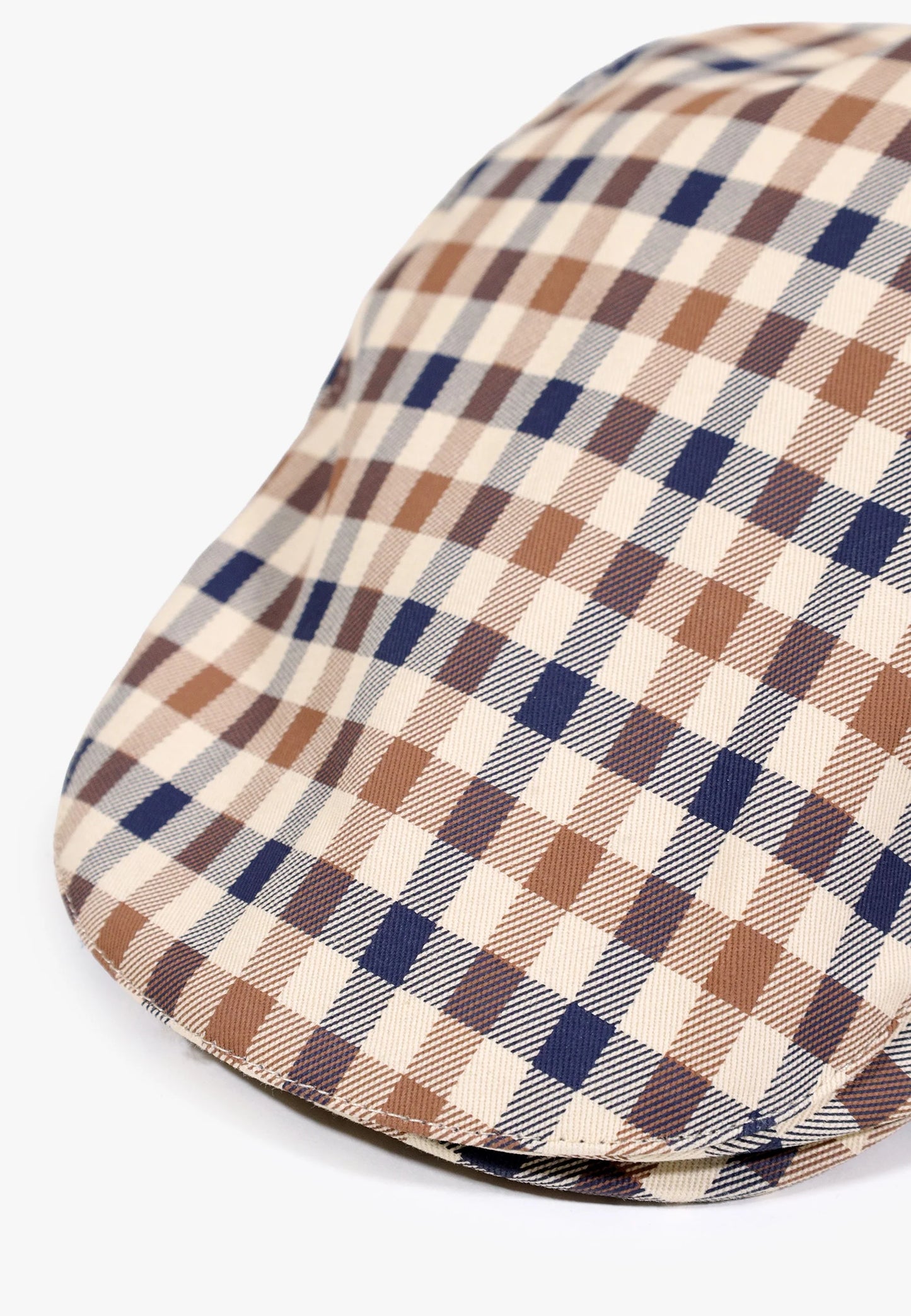 Aquascutum Iconic Flat Cap Club Check