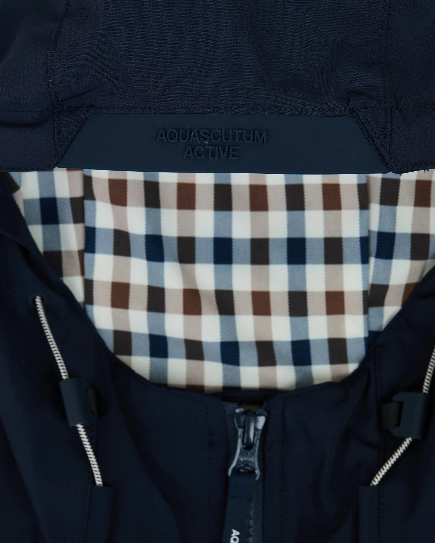 Aquascutum Shell SP Hooded Jacket Navy - RD1 Clothing