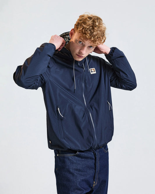 Aquascutum RLG Badge Reversible Sailor Jacket Navy - RD1 Clothing