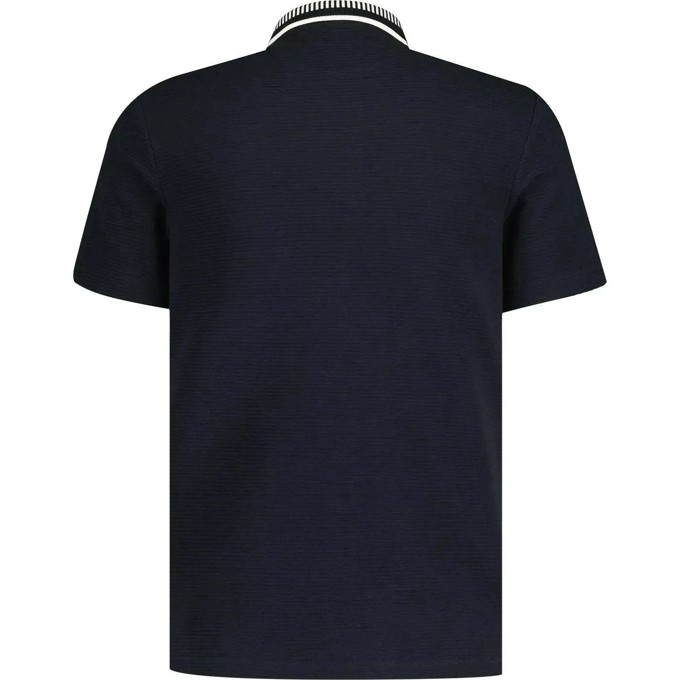 Farah Levy Ottoman SS Polo In True Navy - RD1 Clothing
