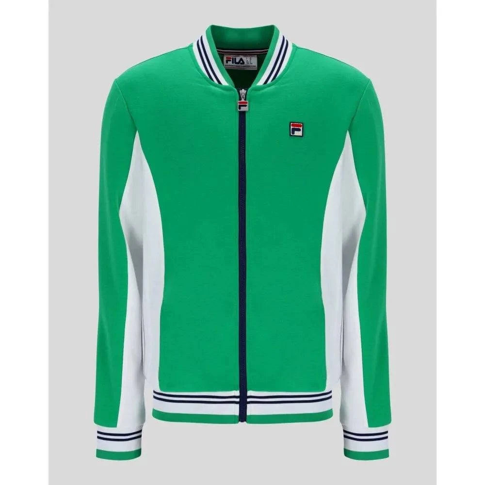 Fila Settanta Track Top In Jelly Bean Green