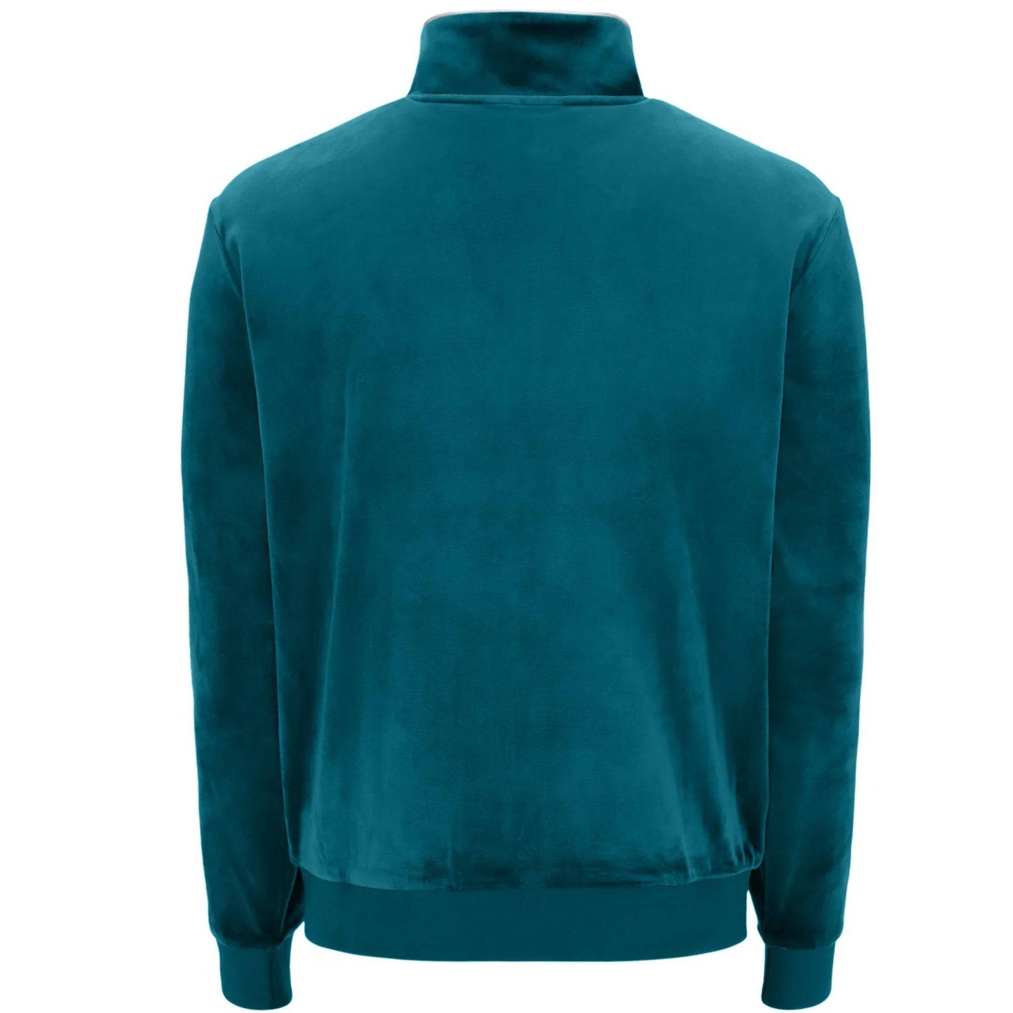 Fila Irving Velour Track Top in Deep Lagoon - RD1 Clothing