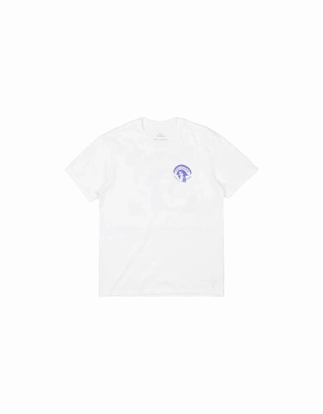 Brixton Vive Libre Tee In White - RD1 Clothing