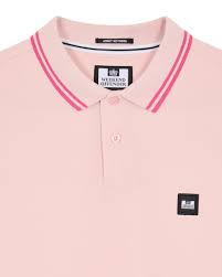 Weekend Offender Levanto Polo Shirt Pale Blush/Candy - RD1 Clothing