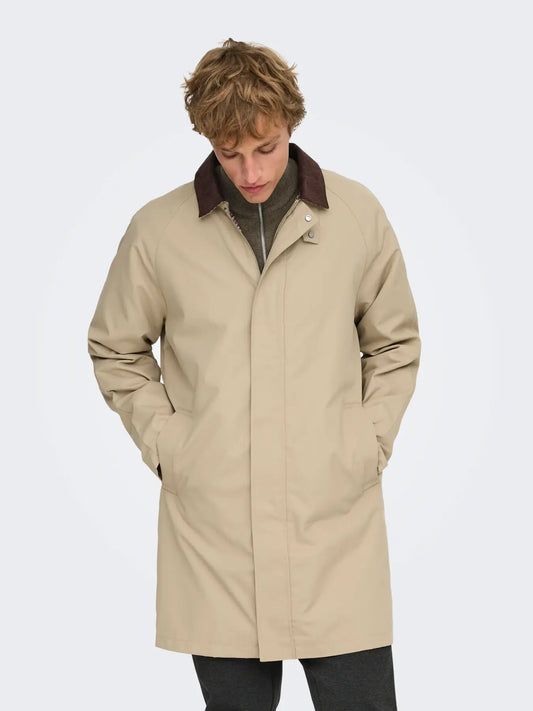 Only & Sons Onskosmo Life Long Jacket Beige